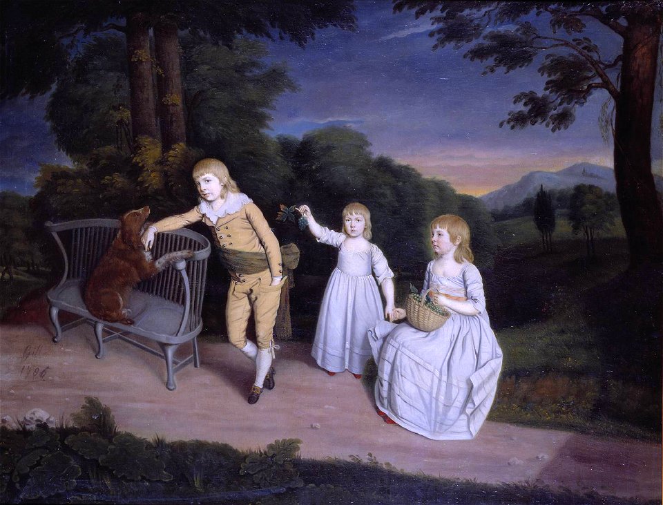 The Lethbridge Children, Charles Gill, 1785, Tate collection