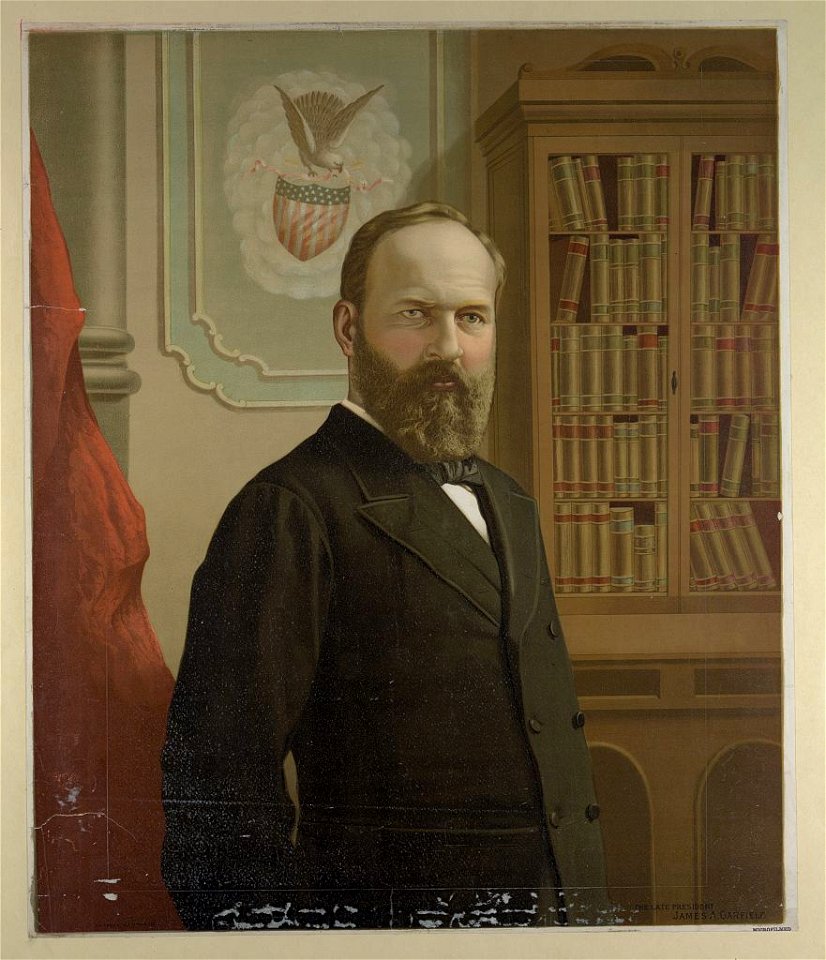 The late president James A. Garfield LCCN2005687059