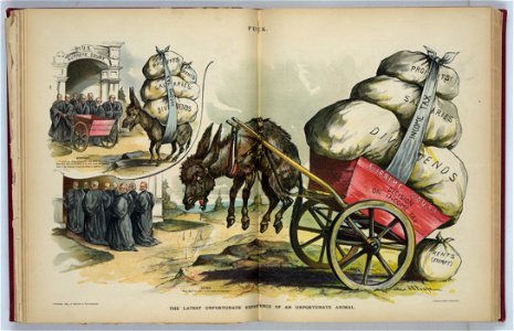 The latest unfortunate experience of an unfortunate animal - J.S. Pughe. LCCN2012648625