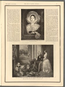 The life of Queen Victoria the Queen in the Royal Pew St. George's Chapel, Windsor in 1846 (5254870)