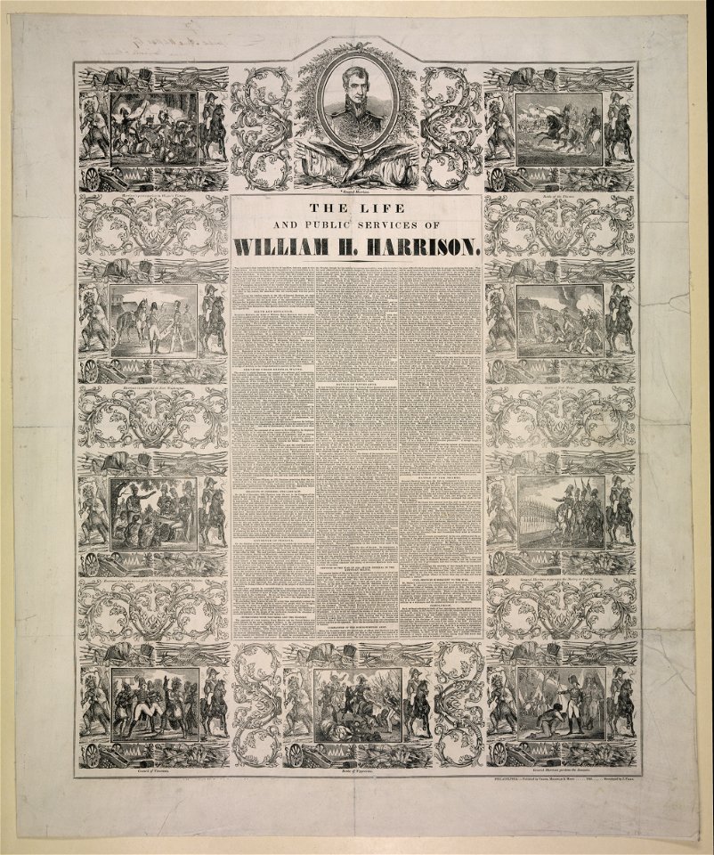 The life and public services of William H. Harrison - stereotyped by J. Fagan. LCCN2003690758