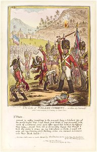 The life of William Cobbett - written by himself. No 3' (William Cobbett) by James Gillray