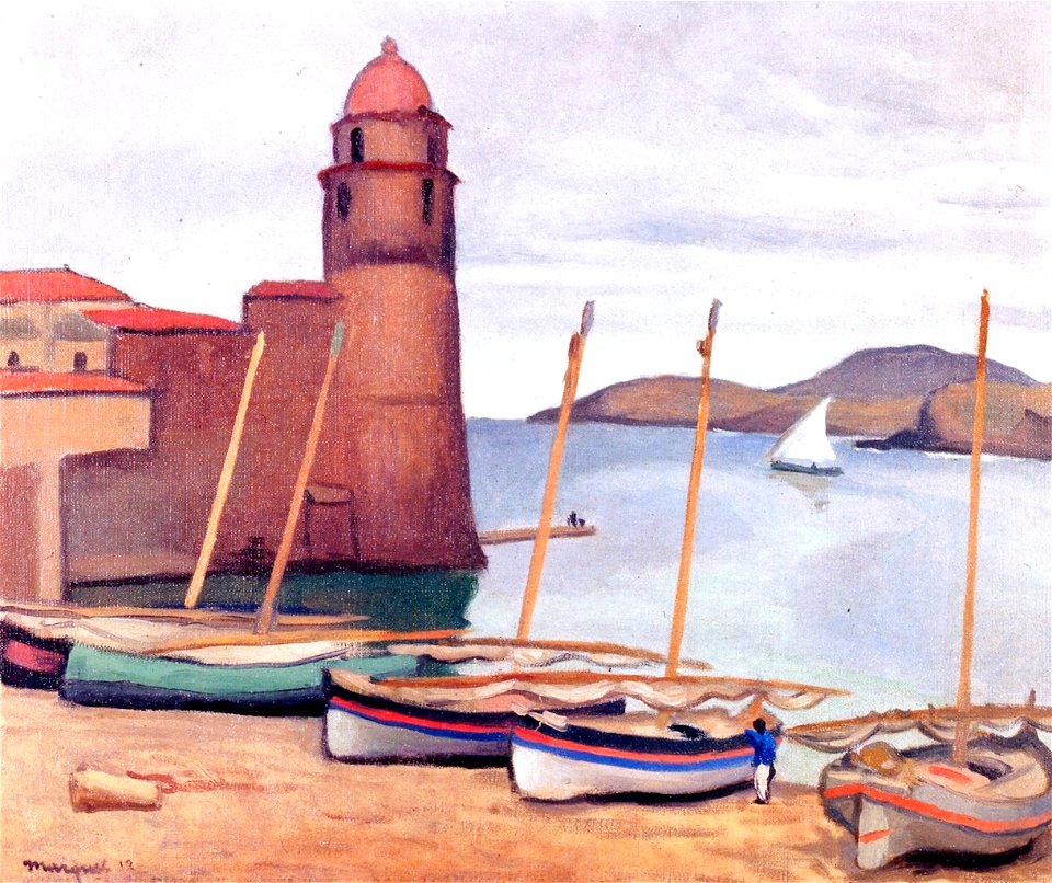 The Lighthouse at Collioure Albert Marquet (1912)