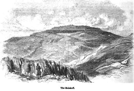 The Malakoff. George Dodd. Pictorial history of the Russian war 1854-5-6. Free illustration for personal and commercial use.