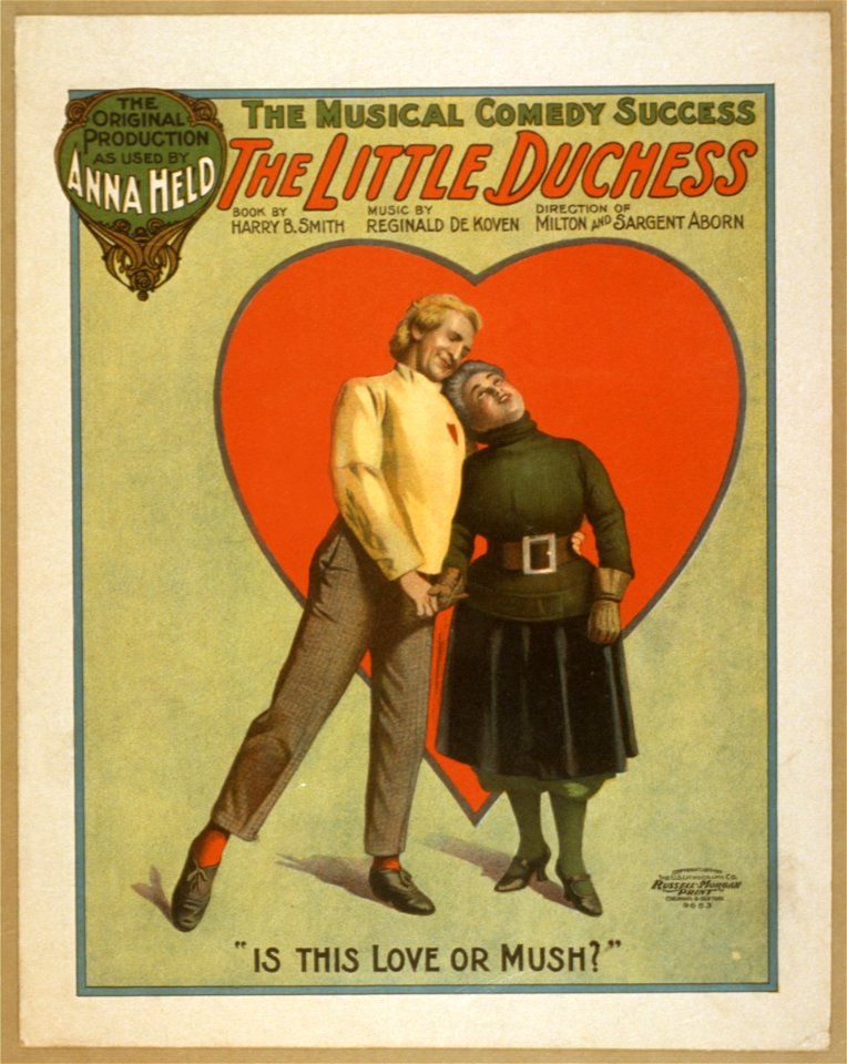 The little duchess the musical comedy success. LCCN2014635436