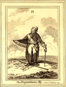 The Magnanimous Ally.-Painted at Petersbourg. 1799. (BM 1868,0808.12556)