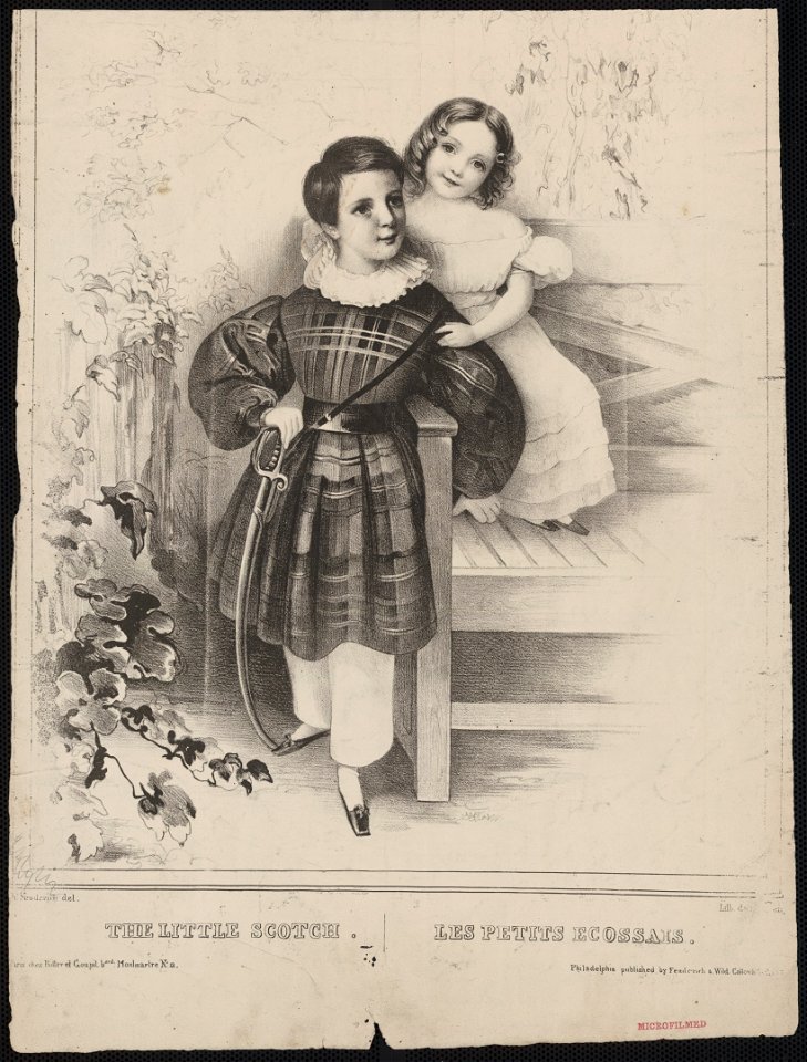 The little Scotch Les petits Ecossais - - Ch. Fenderich del. LCCN2004681702
