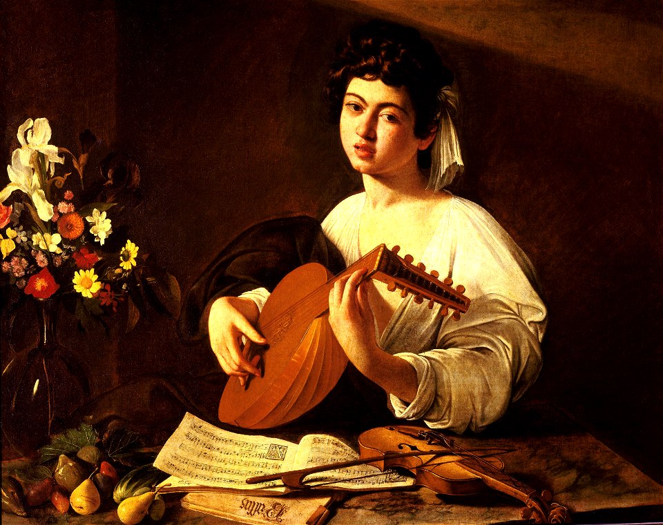 The Lute Player-Caravaggio (Hermitage)