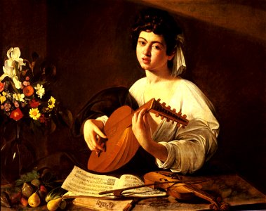 The Lute Player-Caravaggio (Hermitage)