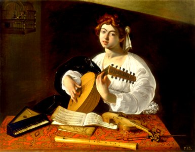 The Lute Player-Caravaggio (Metropolitan Museum of Art)