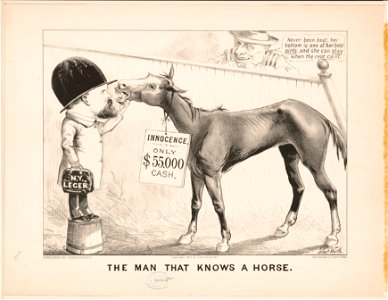 The man that knows a horse - Thos. Worth. LCCN2017660406