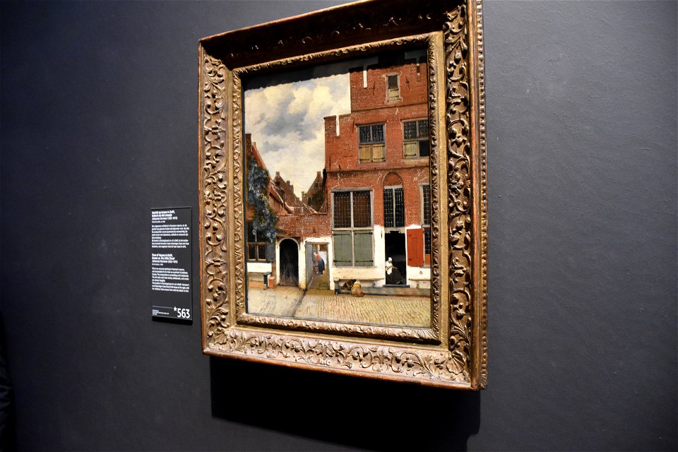 The Little Street by Johannes Vermeer (1)
