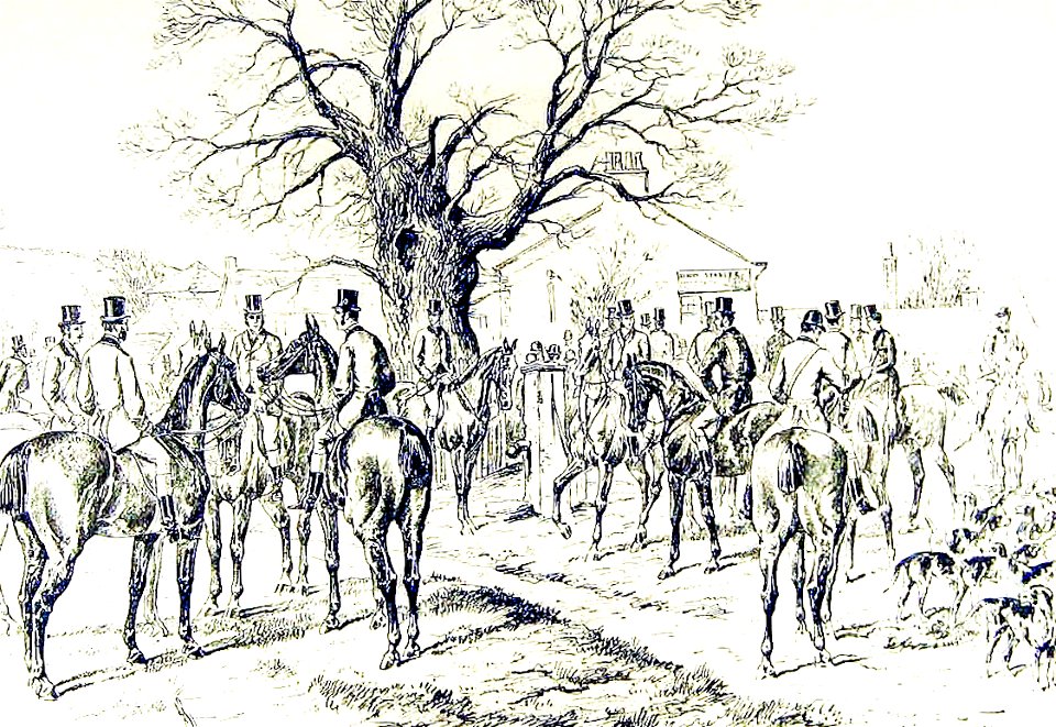The Marquess of Zetlands Hounds at Stapleton, Richmondshire, North Yorkshire
