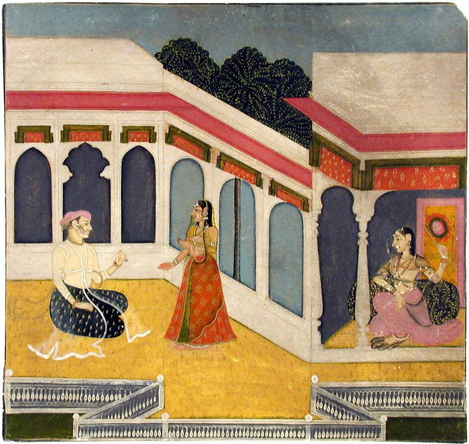 The maid speaks to the lover (6125118586)