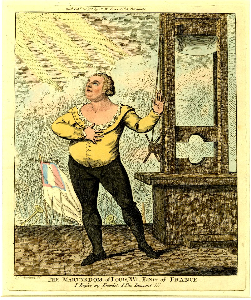 The martyrdom of Louis XVI, King of France. (BM Mm,15.7 1)