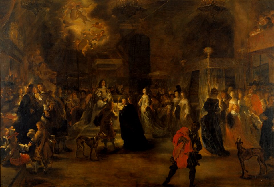 The Marriage of Charles X Gustavus, 1654 (Juriaen Ovens) - Nationalmuseum - 17911
