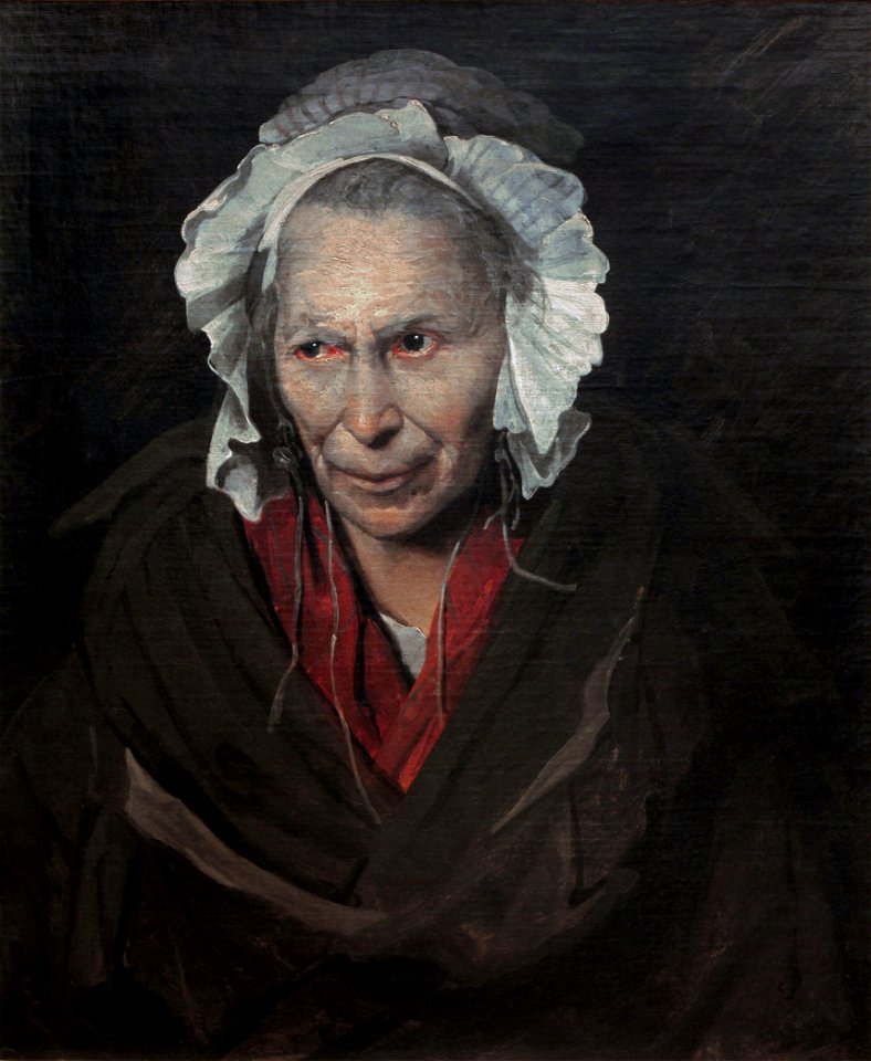 The mad woman-Theodore Gericault-MBA Lyon B825-IMG 0477FXD