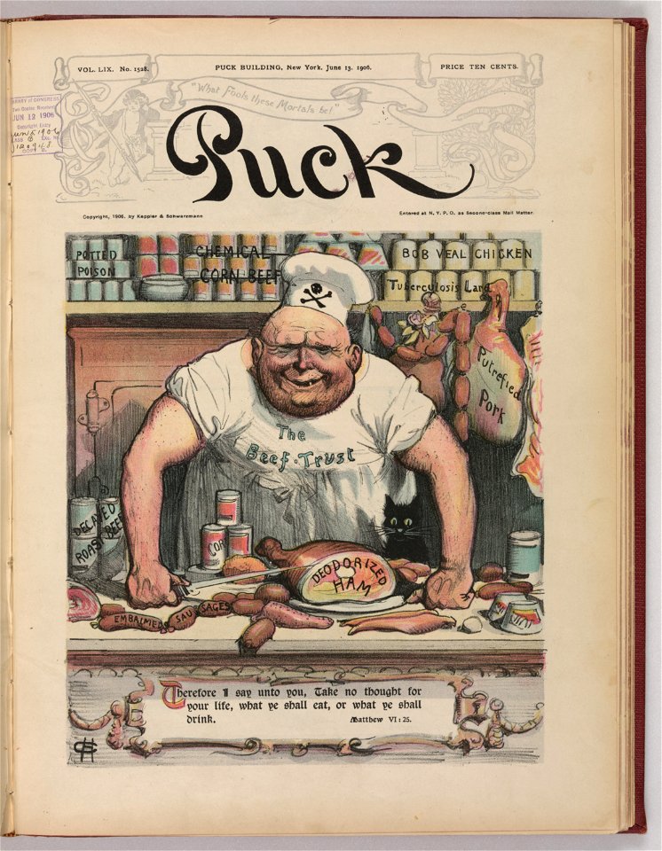 The meat market) - CH (monogram) LCCN2011645899