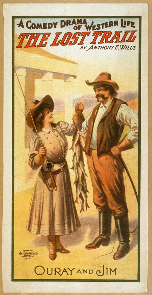 The lost trail a comedy drama of western life by Anthony E. Wills. LCCN2014635439