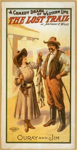 The lost trail a comedy drama of western life by Anthony E. Wills. LCCN2014635439