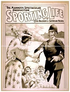 The mammoth spectacular production, Sporting life written by Cecil Raleigh & Seymour Hicks. LCCN2014637266