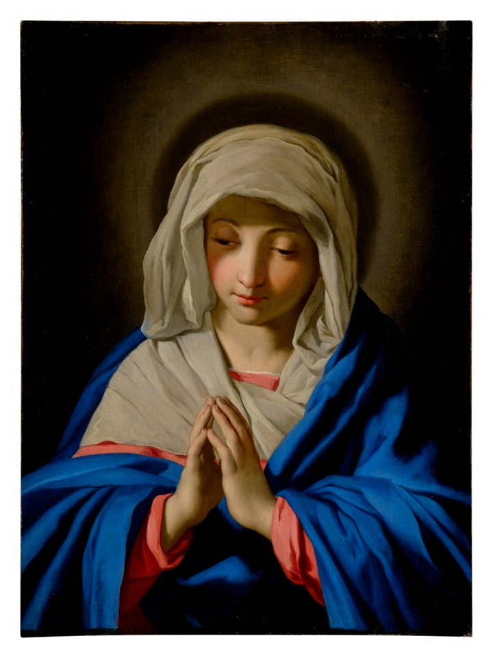 The Madonna in prayer )