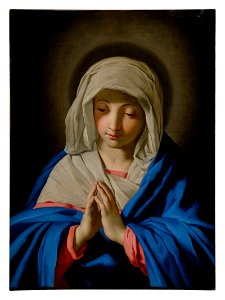 The Madonna in prayer )