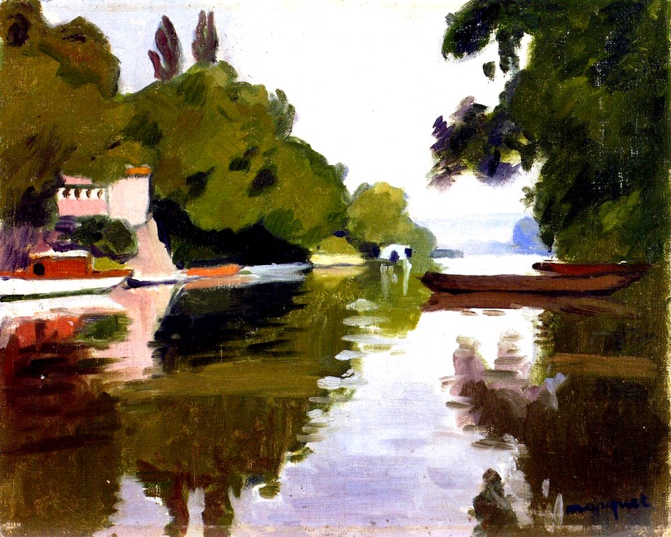 The Marne at Chennevières Albert Marquet (1913)