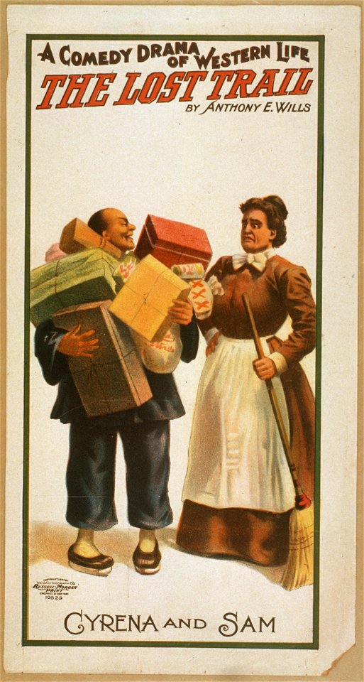 The lost trail a comedy drama of western life by Anthony E. Wills. LCCN2014635438