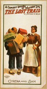 The lost trail a comedy drama of western life by Anthony E. Wills. LCCN2014635438