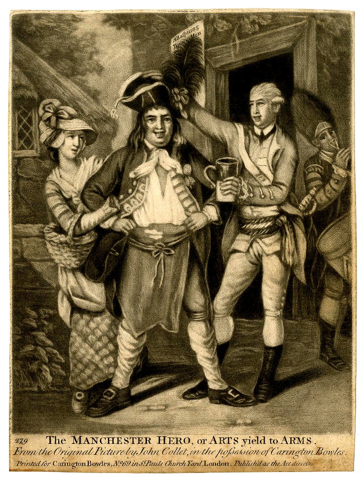 The Manchester Hero, or Arts yield to Arms (BM 2010,7081.1944)