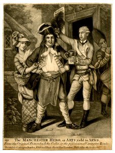 The Manchester Hero, or Arts yield to Arms (BM 2010,7081.1944)