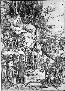 The Martyrdom of the Ten Thousand, by Albrecht Dürer