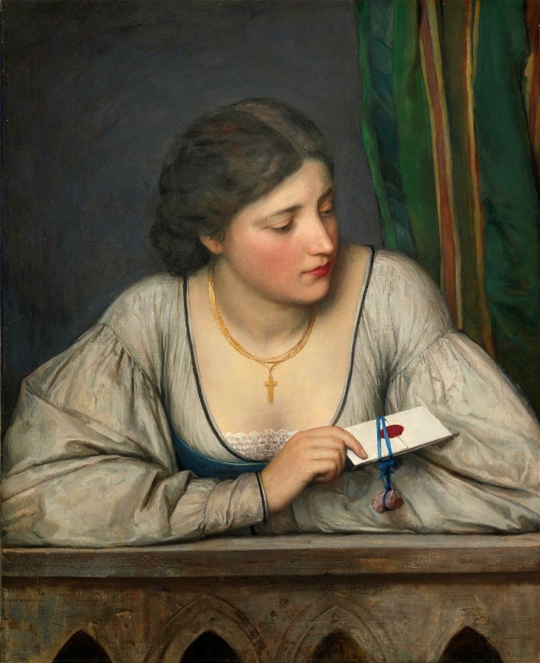 The Love Letter Eugene von Blaas