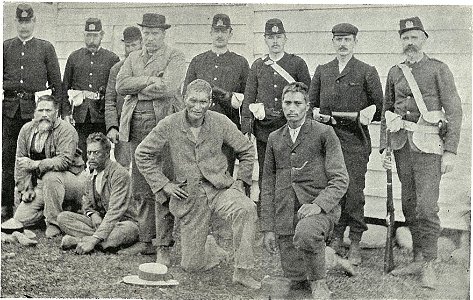 The mahurehure leaders under police guard