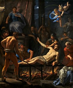 The Martyrdom of Saint Lawrence A12394