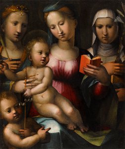 The Madonna and Child with Saints by Giorgio di Giovanni
