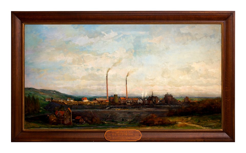The Mine Laura & Vereeniging in Eygelshoven by Herman Heijenbrock Limburgs Museum L22564