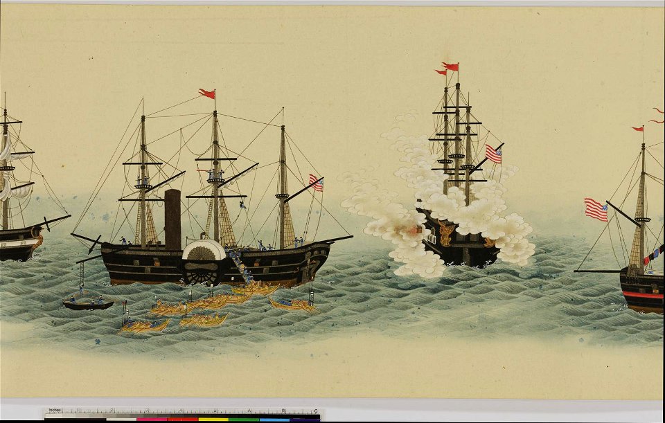 The Mission of Commodore Perry to Japan in 1854 (BM 2013,3002.1 58)