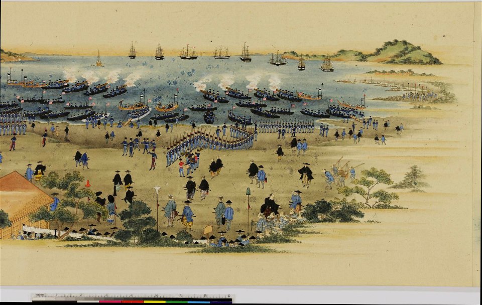 The Mission of Commodore Perry to Japan in 1854 (BM 2013,3002.1 56)