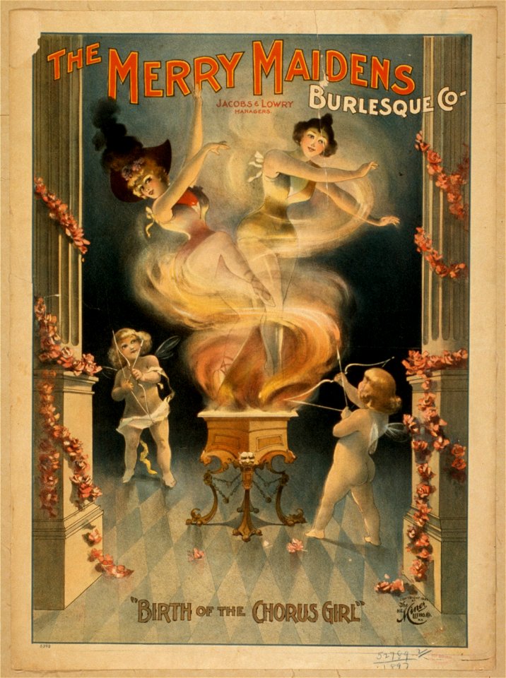 The Merry Maidens Burlesque Co. LCCN2014635656