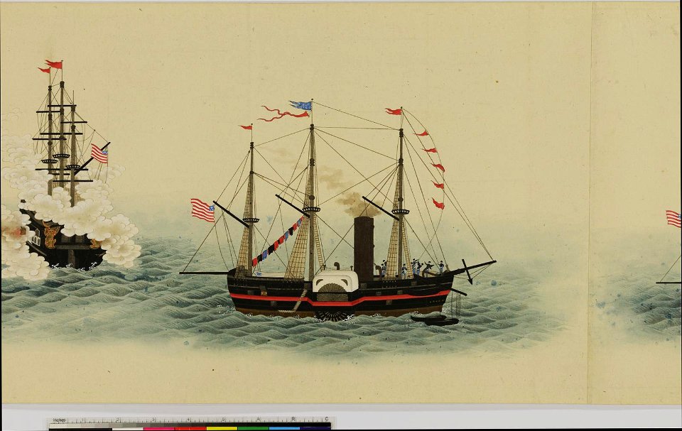 The Mission of Commodore Perry to Japan in 1854 (BM 2013,3002.1 52)
