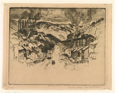 The mining village near Mauch Chunk LCCN2003676007