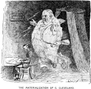 The Materialization of G. Cleveland (Homer Davenport) (cropped)