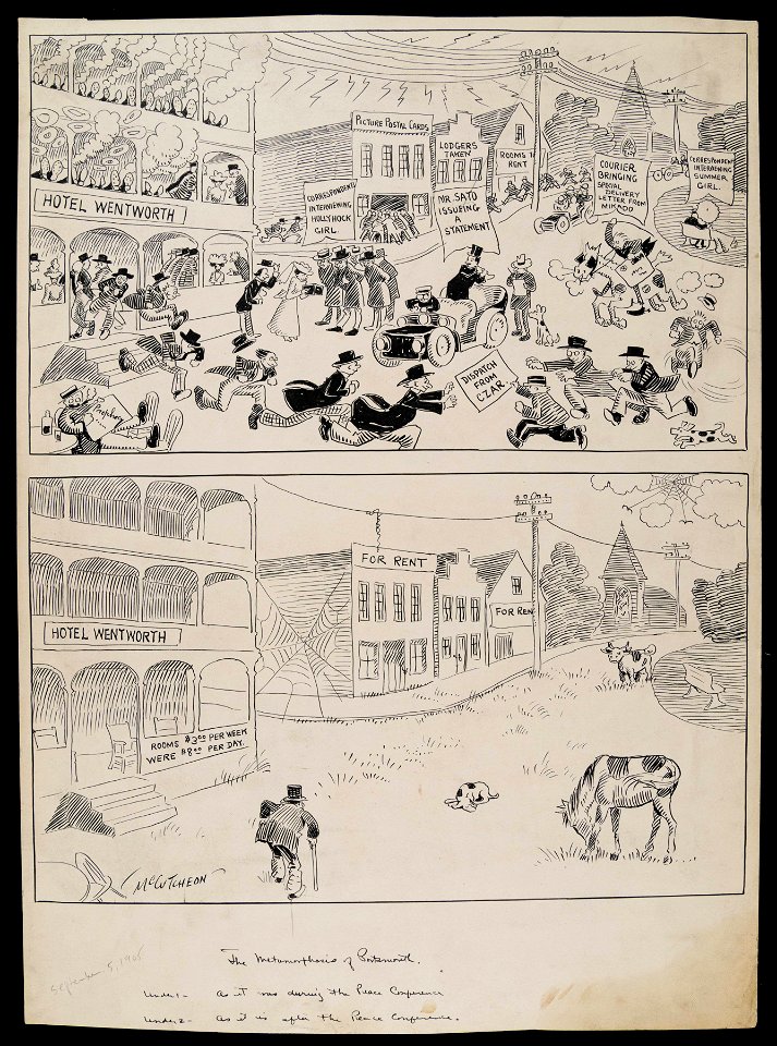 The metamorphosis of Portsmouth, September 5, 1905 (NBY 1460)