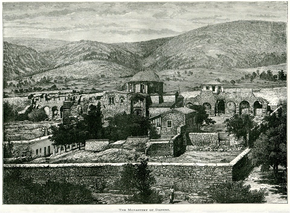 The monastery of Daphne - Mahaffy John Pentland - 1890