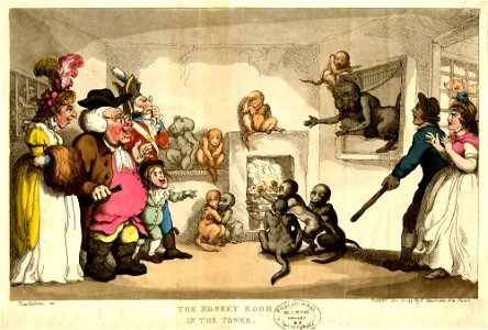 The monkey room in the Tower. (BM 1894,0417.30)