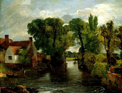 The Mill Stream, Flatford By John Constable