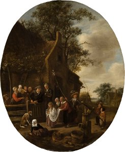 The May Queen by Jan Steen PMA Cat. 513