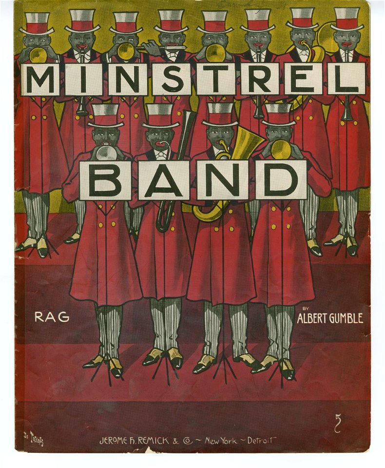 The Minstrel Band 1909
